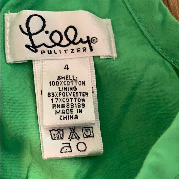 Lily Pulitzer kids size 4 sun dress - Picture 3 of 3